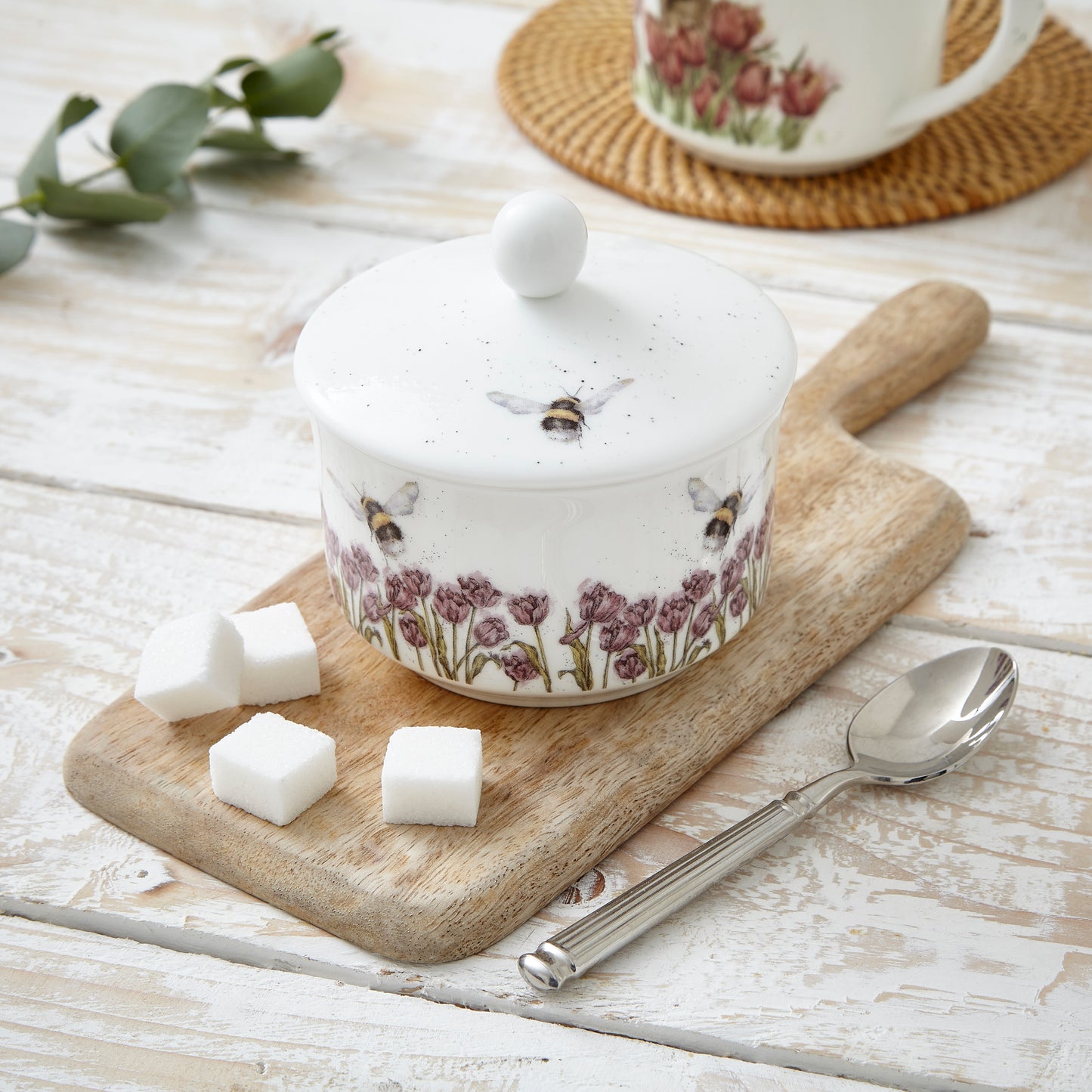 Royal Worcester Wrendale Designs Sugar Pot