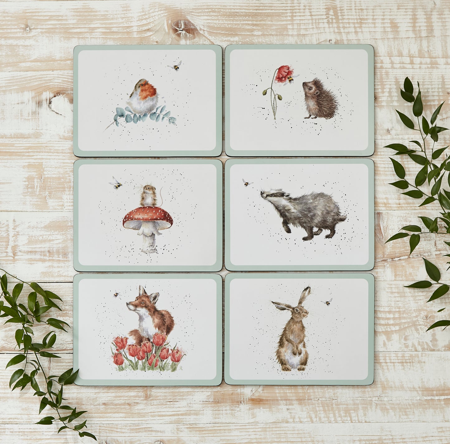 Royal Worcester Wrendale Designs The Bee Collection Placemats
