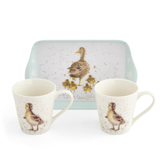 Royal Worcester Wrendale Designs Mug & Tray Set - Lovely Mum
