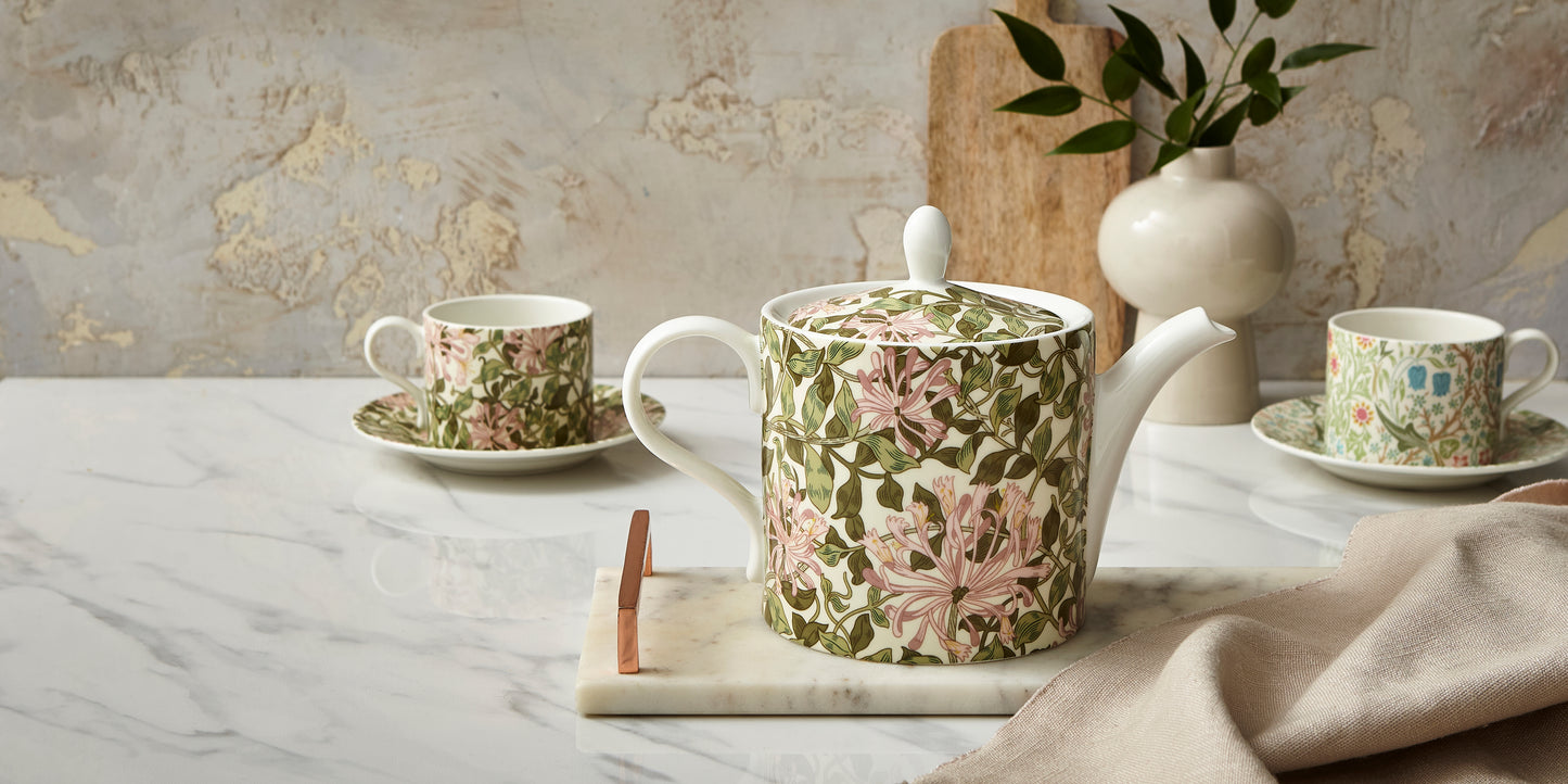 Morris & Co. Honeysuckle Teapot by Spode