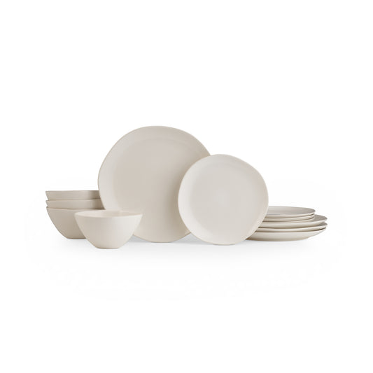 Sophie Conran for Portmeirion Arbor 12-Piece Dinner Set - Creamy White