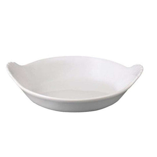 BIA Round Eared Dish Large White 295mm x 195mm x 35mm
