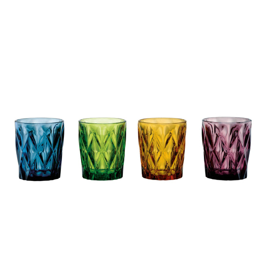 Artland Glass Highgate DOF Tumblers - Set of 4 Glasses