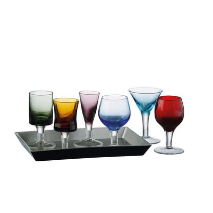 Artland Glass 7 Piece Short Stem Liqueur Set Liqueur Glasses