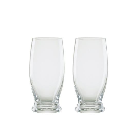 Anton Studio Glass Set of 2 Manhattan Long Drink Glasses