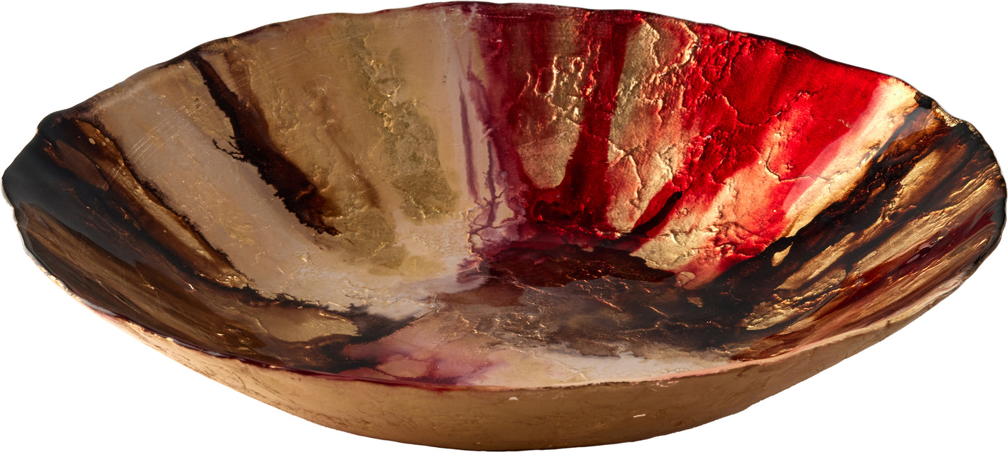 Anton Studio Designs Abstract Red Bowl