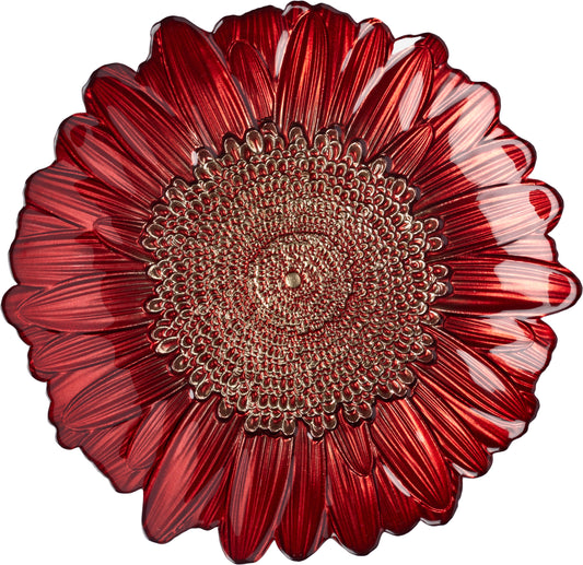 Anton Studio Designs Red Sunflower Bowl