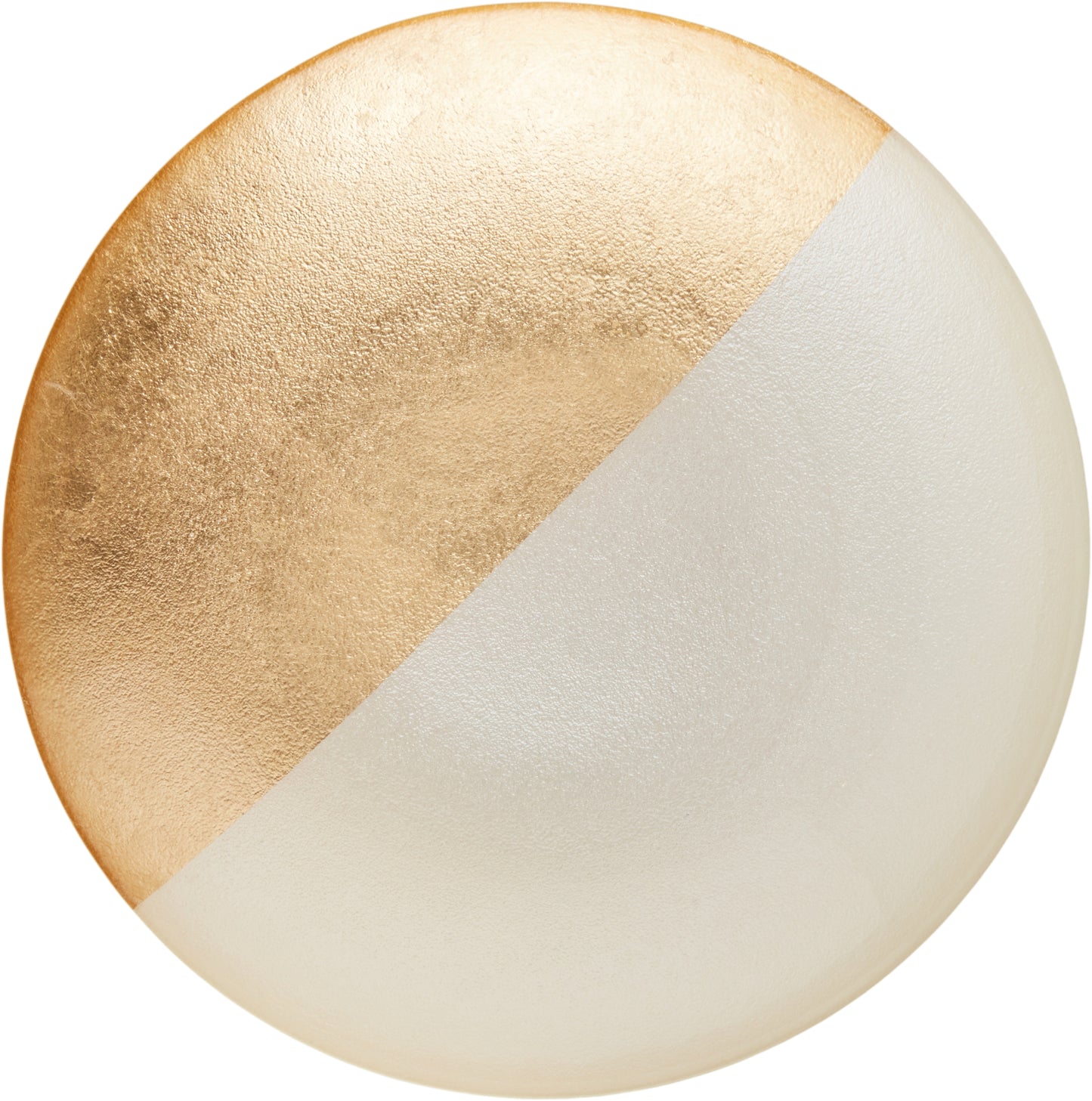 Anton Studio Designs White and Gold Fusion Bowl