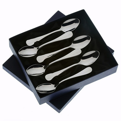 Arthur Price Baguette Cutlery Set - Silver Plate Box of 6 Teaspoon