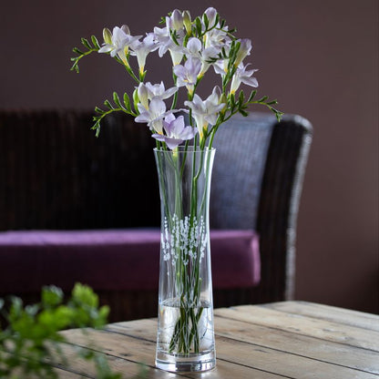 Dartington Bloom Tall Lavender Vase