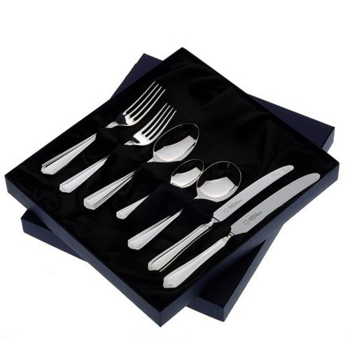 Arthur Price Chester Cutlery Set - Silver Plate Box 7 Piece Place Setting