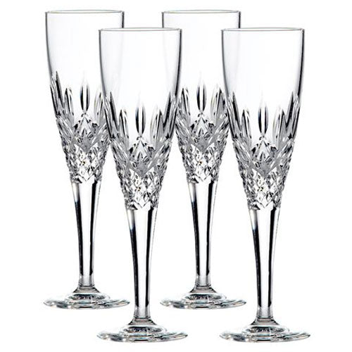Royal Doulton Highclere Flute Box of 4 Champagne Glasses