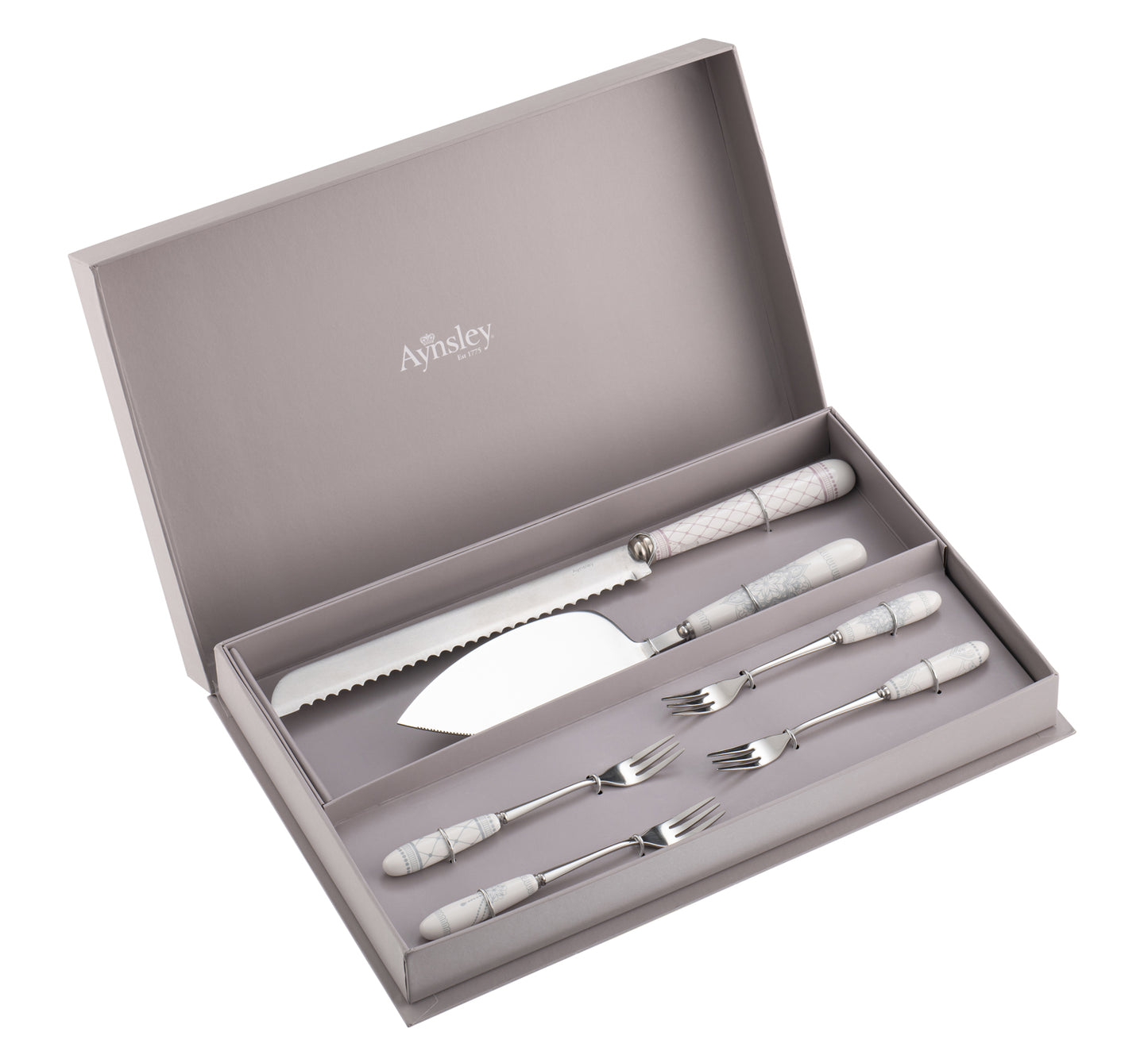 Aynsley Charbagh Pastry Set