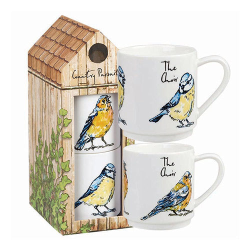 Country Pursuits The Choir Stacking Mugs by Churchill