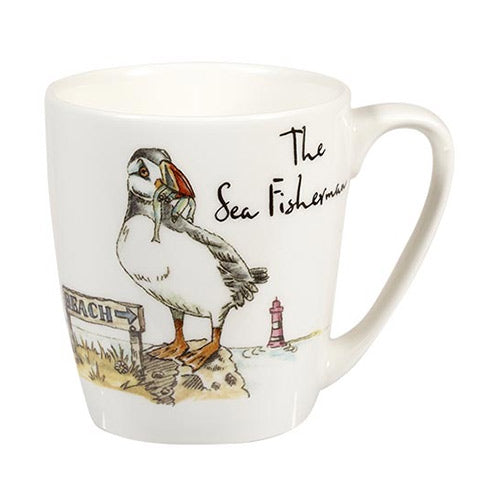 Country Pursuits The Sea Fisherman Mug Set of 6 by Churchill