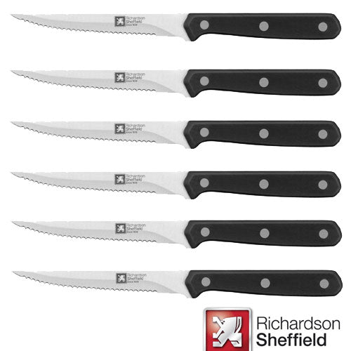 Cucina 6 Steak Knives by Richardson Sheffield