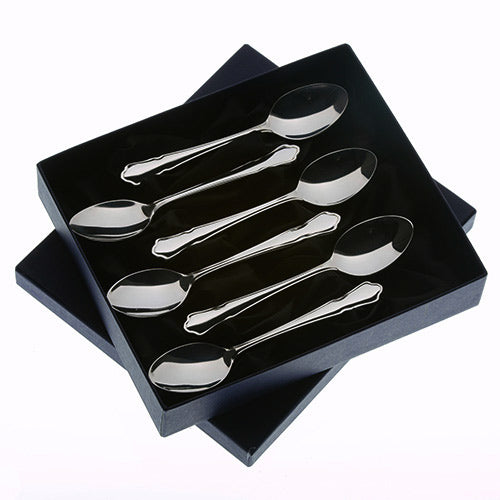 Arthur Price Dubarry Cutlery Set - Stainless Steel Box of 6 Teaspoon