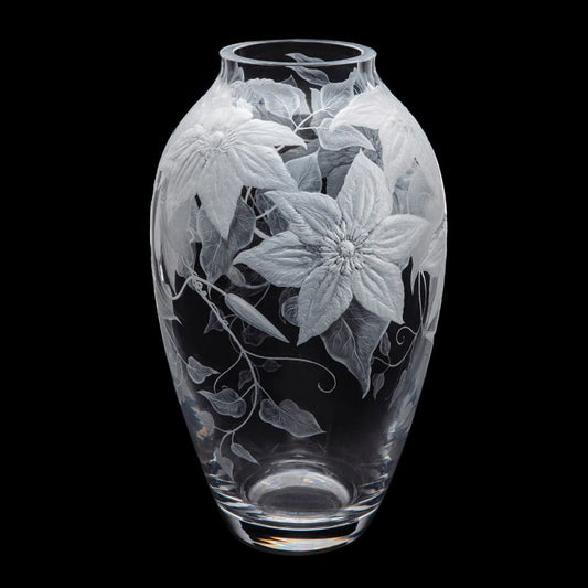 Dartington Jardin Clematis Medium Vase