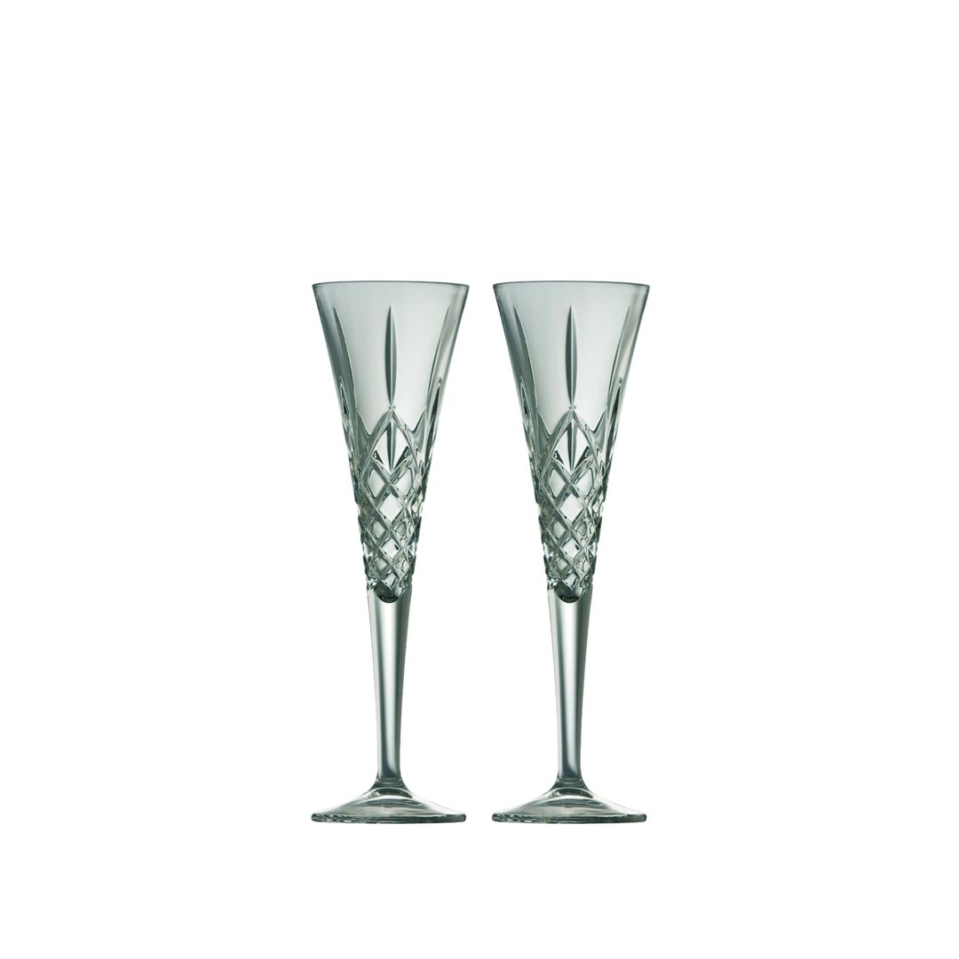 Galway Crystal Longford Romance Flutes