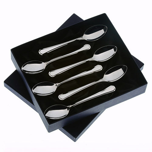 Arthur Price Grecian Cutlery Set - Silver Plate Box of 6 Teaspoon