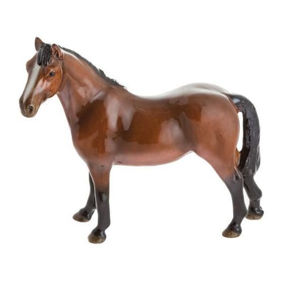 John Beswick Riding Pony (Bay) Figurine