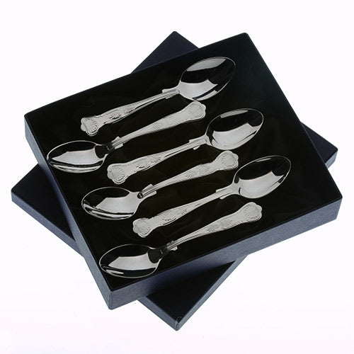 Arthur Price Kings Cutlery Set - Stainless Steel Box of 6 Teaspoon