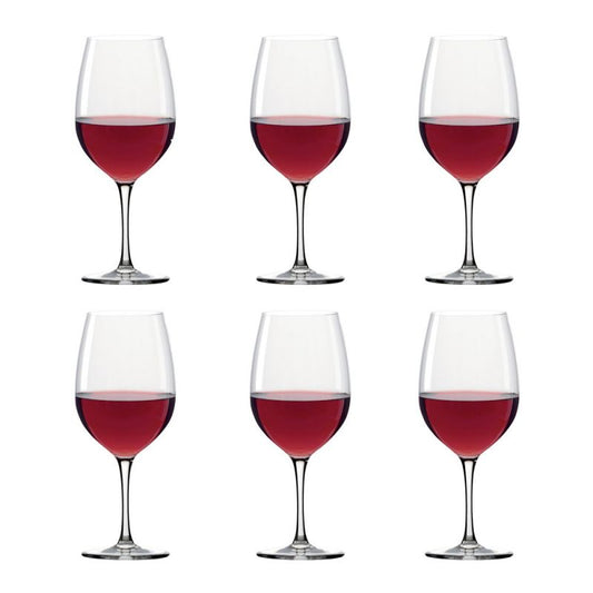 Dartington Six Red Wine Glass, Set of 6