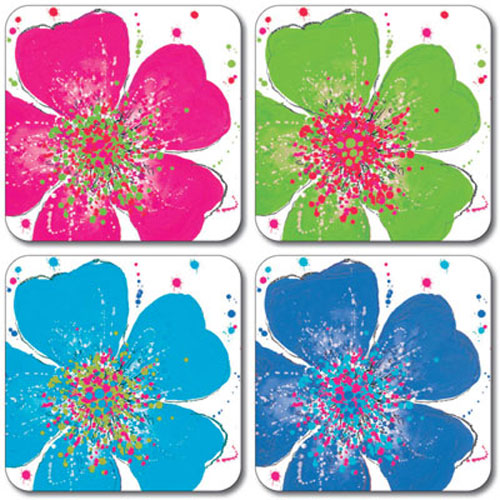 Scott Inness Tablemats Set of 4 Rose