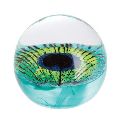 Caithness Glass Peacock - Paperweight