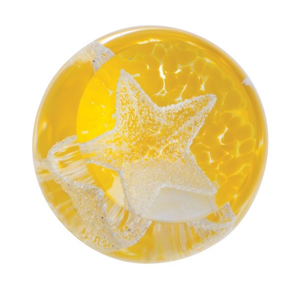 Caithness Glass Little Stars - Yellow