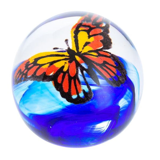 Caithness Glass Butterfly - Flight of the Monarch