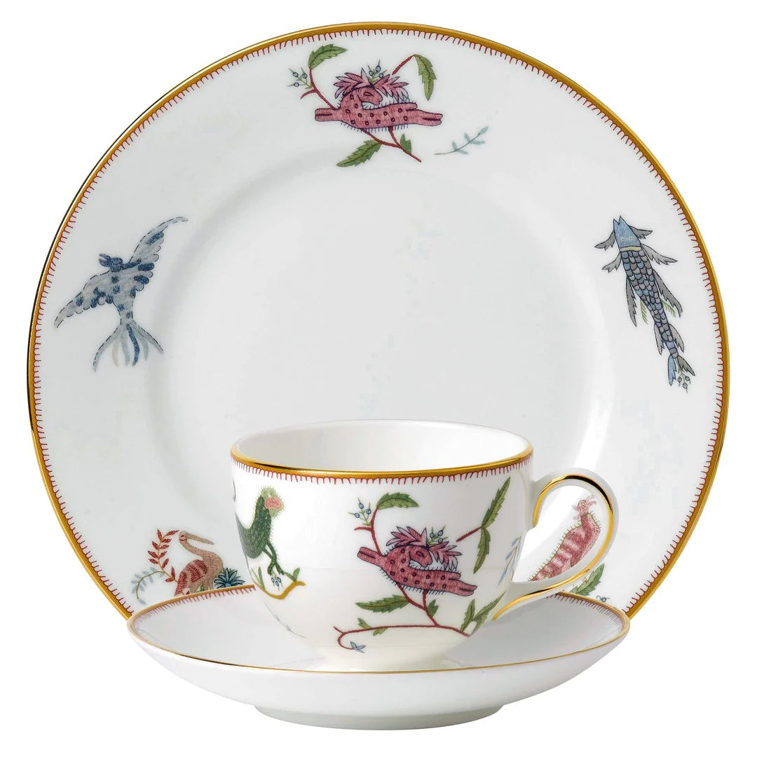 Wedgwood Mythical Creatures Teacup, Saucer and Plate Set, Gift Boxed