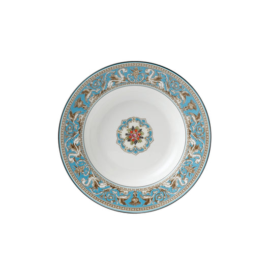 Wedgwood Florentine Turquoise Soup Plate 23cm