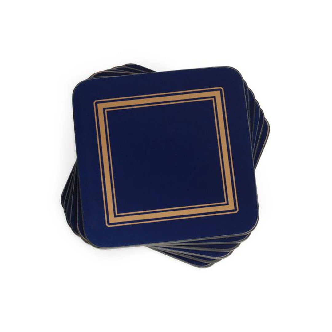Pimpernel Classic Midnight Coasters Set of 6