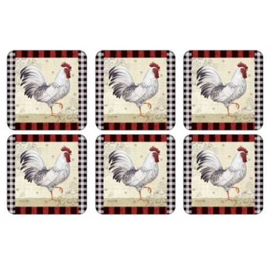 Pimpernel Country Touch Coasters Set of 6