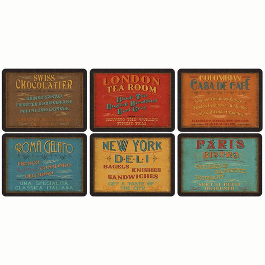 Pimpernel Lunchtime Placemats Set of 6