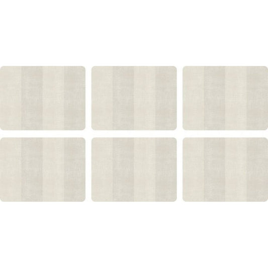 Go Neutral Set of 6 Placemats by Pimpernel