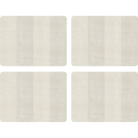 Go Neutral Set of 4 Large Placemats by Pimpernel