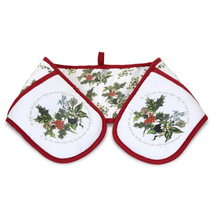 Pimpernel The Holly and The Ivy Double Oven Gloves