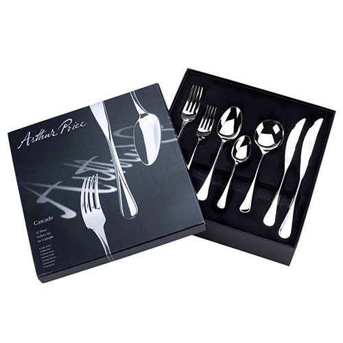 Arthur Price Signature Cutlery Set - Cascade 42 Piece Boxed Set