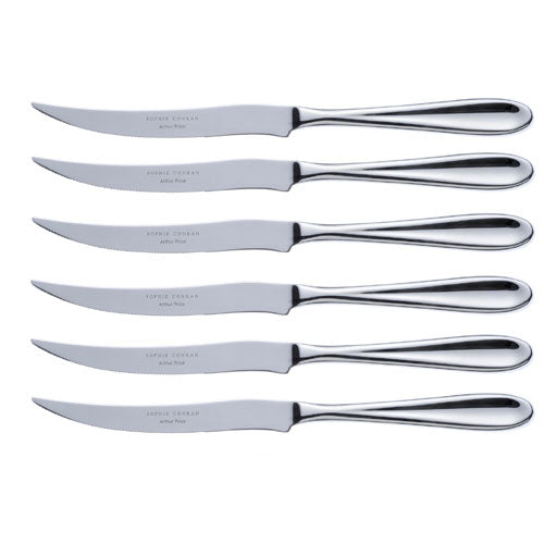 Arthur Price Sophie Conran Cutlery Set - Rivelin Set of 6 Steak Knives