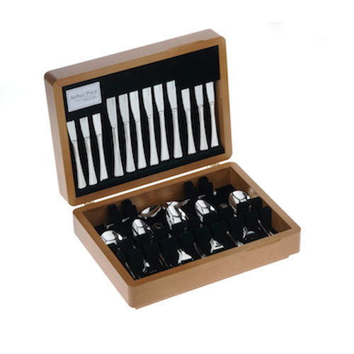 Arthur Price Contemporary Willow Cutlery Set - 44 Piece With Canteen