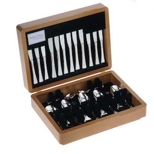 Arthur Price Contemporary Willow Cutlery Set - 58 Piece With Canteen