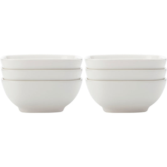 Maxwell & Williams White Basics Set of 6 Small Square Bowls